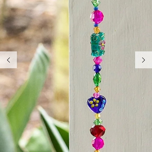 NEW boho beaded bell chime - Picture 3 of 7